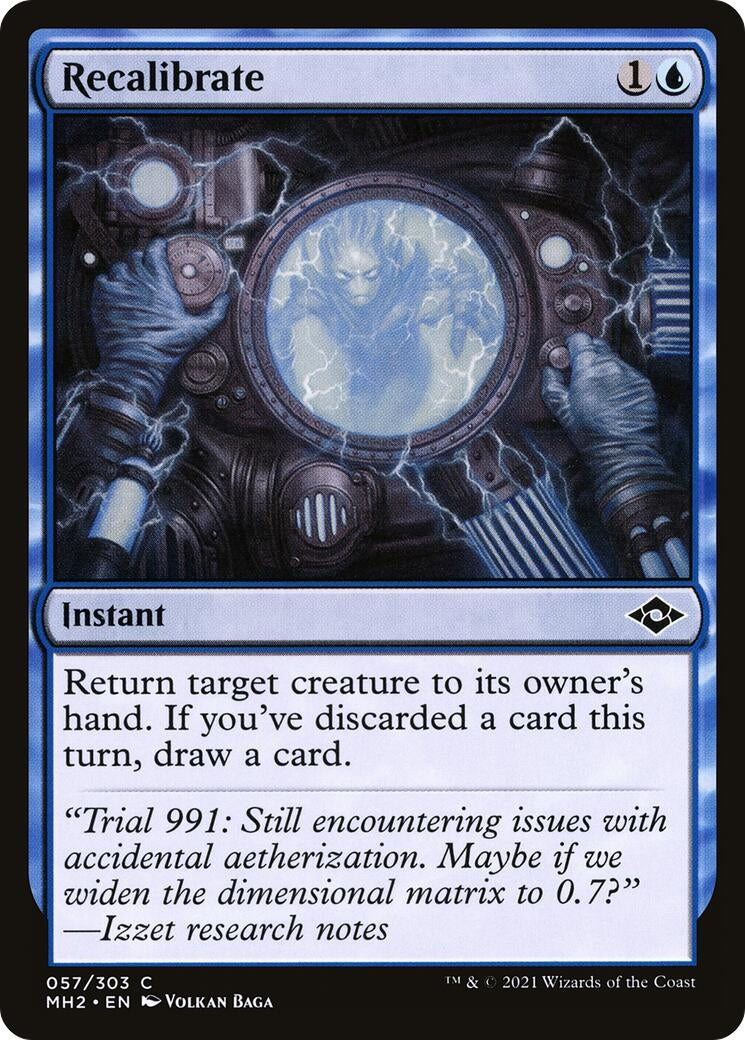Image for Recalibrate (57) - Magic: The Gathering