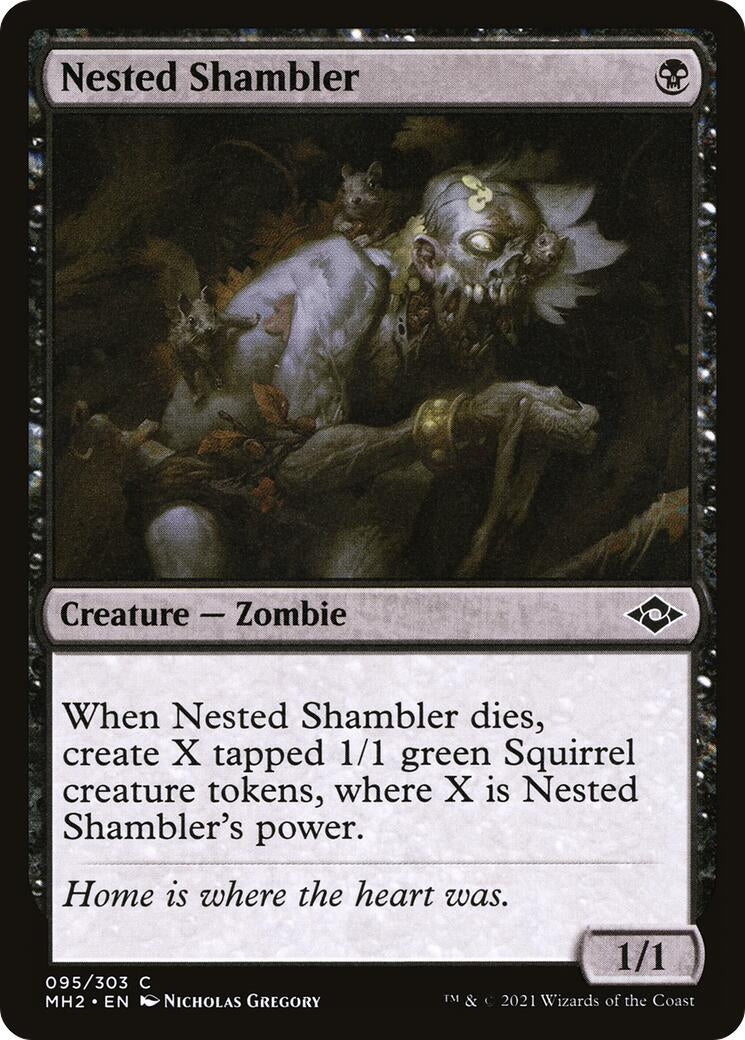 Image for Nested Shambler (95) - Magic: The Gathering