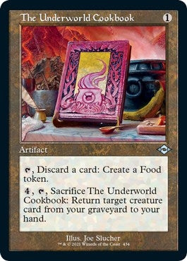 Image for The Underworld Cookbook (Retro Frame) (Foil Etched) (434) - Magic: The Gathering