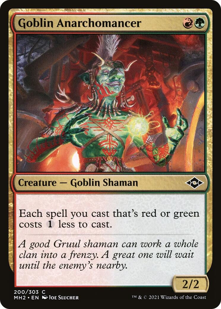 Image for Goblin Anarchomancer (200) - Magic: The Gathering
