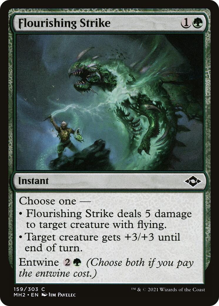 Image for Flourishing Strike (159) - Magic: The Gathering