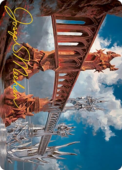 Image for Silverbluff Bridge Art Card (Gold-Stamped Signature) (78) (ASMH2) - Magic: The Gathering