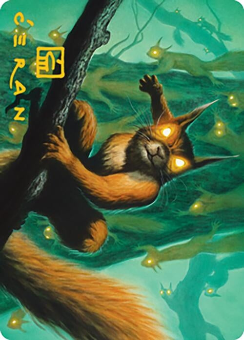 Image for Chatterstorm Art Card (Gold-Stamped Signature) (69) (ASMH2) - Magic: The Gathering