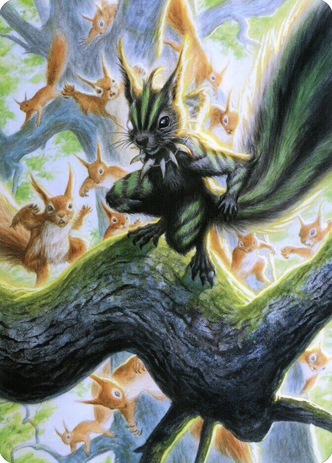 Image for Chatterfang, Squirrel General Art Card (67/81) (67) (ASMH2) - Magic: The Gathering