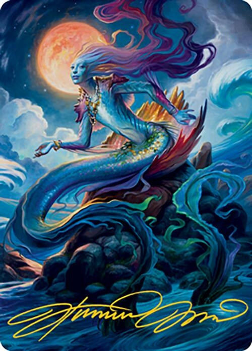 Image for Svyelun of Sea and Sky Art Card (24/81) (Gold-Stamped Signature) (24) (ASMH2) - Magic: The Gathering