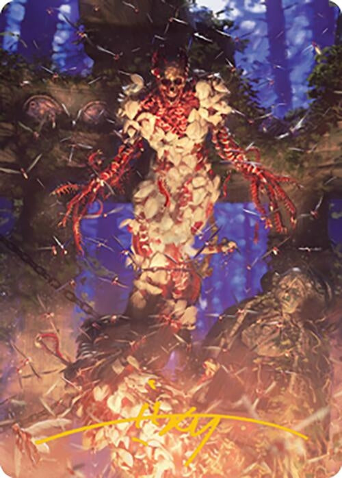 Image for Grist, the Hunger Tide Art Card (55/81) (Gold-Stamped Signature) (55) (ASMH2) - Magic: The Gathering