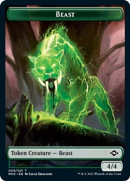 Image for Beast Token (9) - Magic: The Gathering