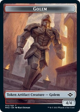 Image for Golem Token (12) - Magic: The Gathering