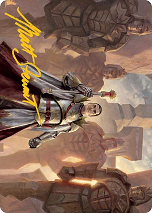 Image for General Ferrous Rokiric Art Card (Gold-Stamped Signature) (52) (ASMH2) - Magic: The Gathering