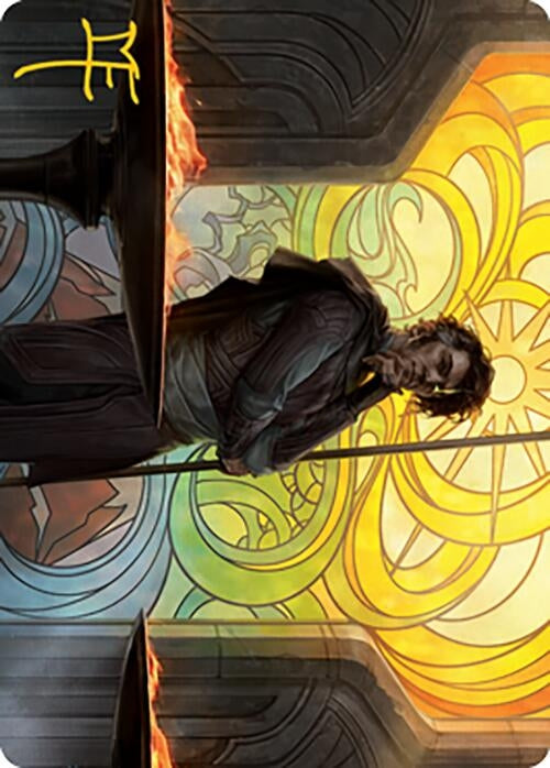 Image for Garth One-Eye Art Card (Gold-Stamped Signature) (51) (ASMH2) - Magic: The Gathering