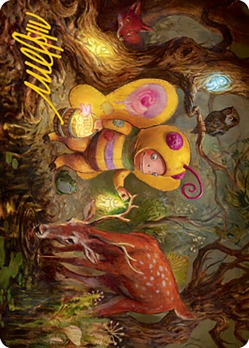 Image for Glimmer Bairn Art Card (Gold-Stamped Signature) (39) (ASMH2) - Magic: The Gathering