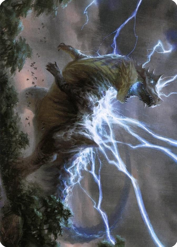 Image for Thrasta, Tempest's Roar Art Card (41/81) (41) (ASMH2) - Magic: The Gathering