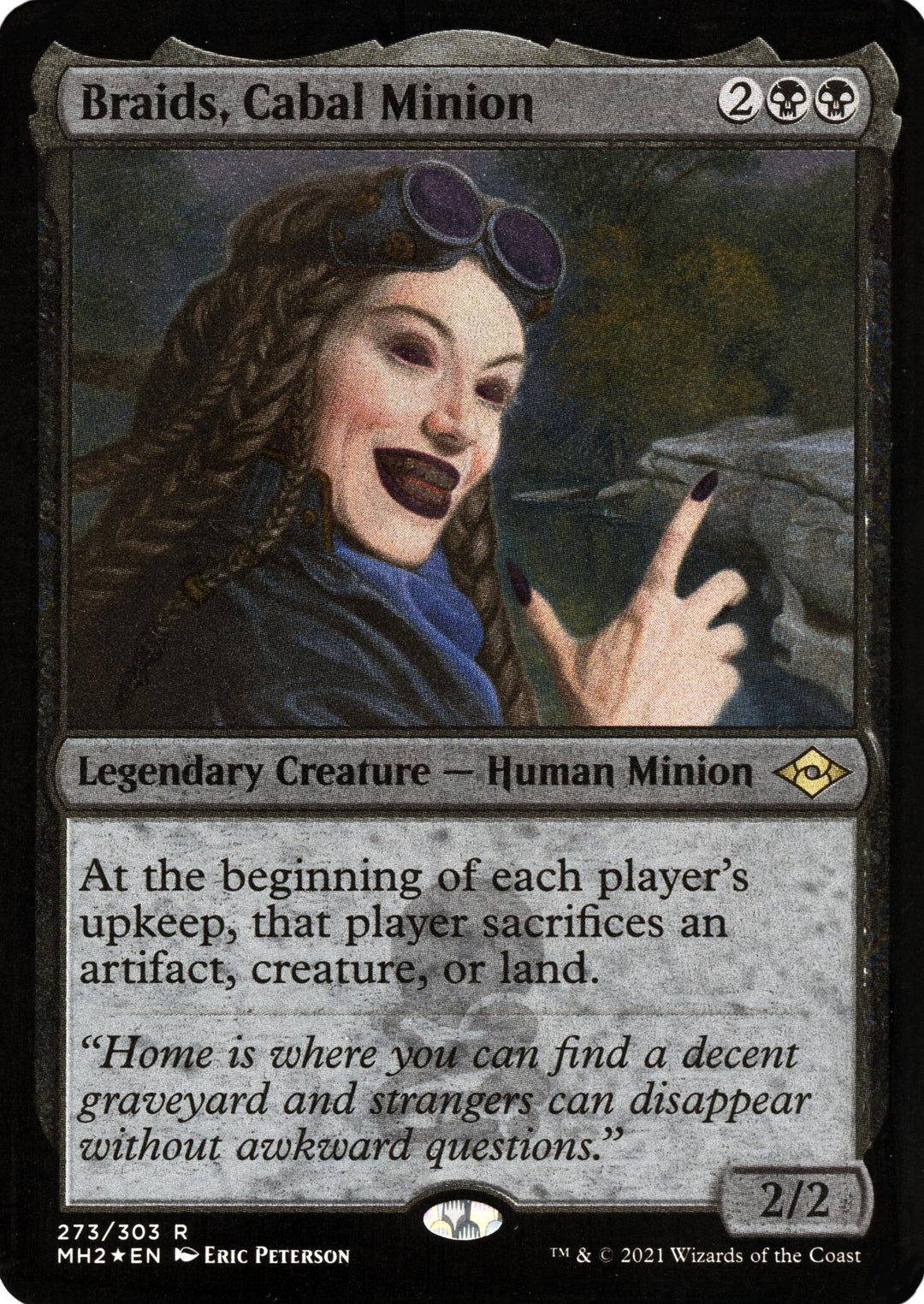 Image for Braids, Cabal Minion (Foil Etched) (273) - Magic: The Gathering