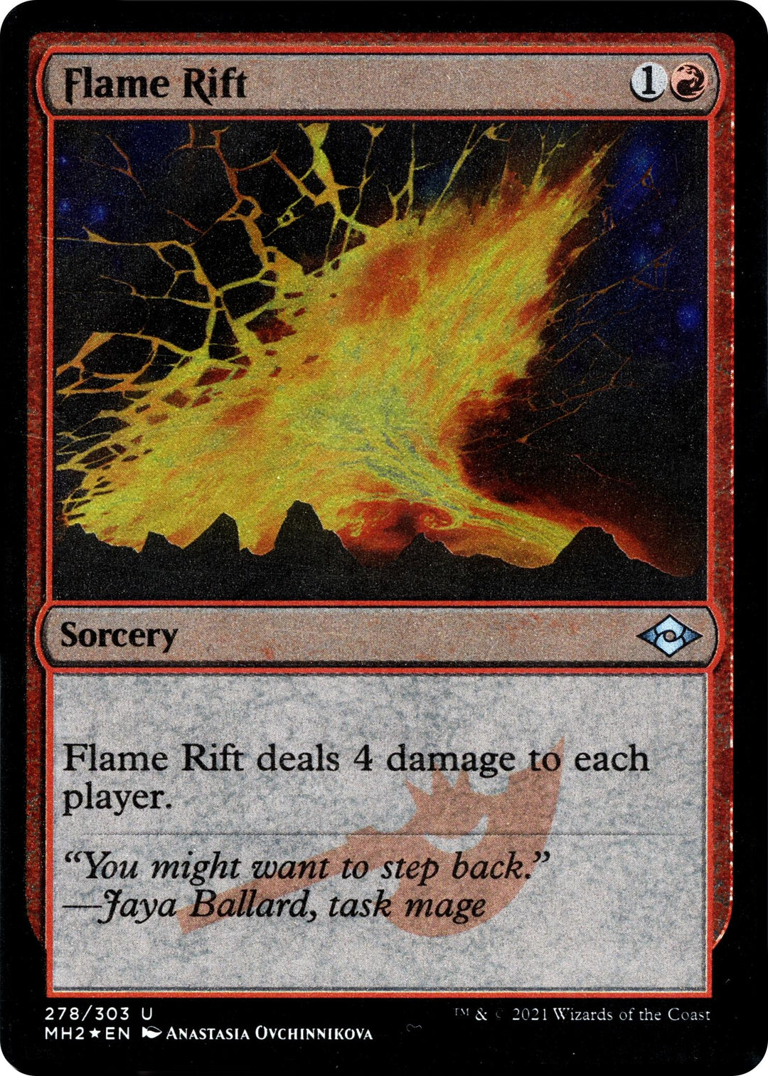 Image for Flame Rift (Foil Etched) (278) - Magic: The Gathering