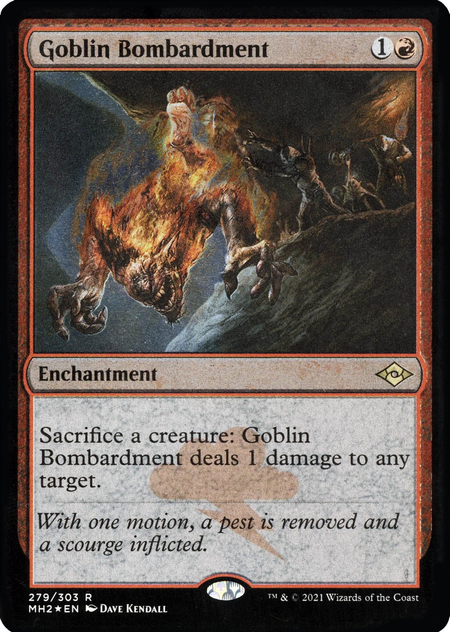 Image for Goblin Bombardment (Foil Etched) (279) - Magic: The Gathering
