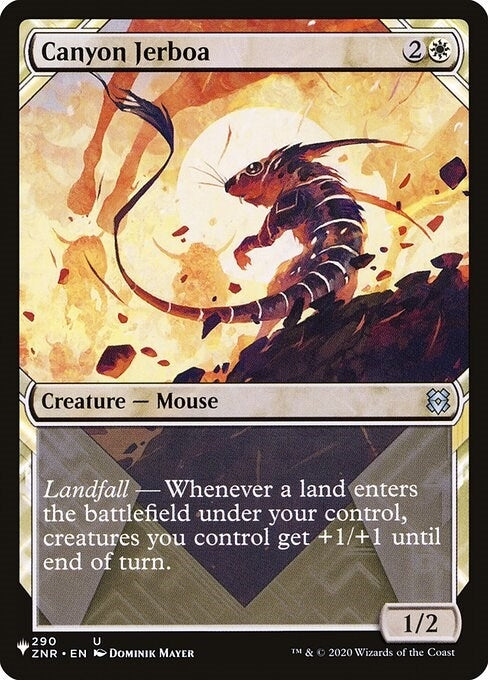 Image for Canyon Jerboa (Showcase) (290/280) - Magic: The Gathering