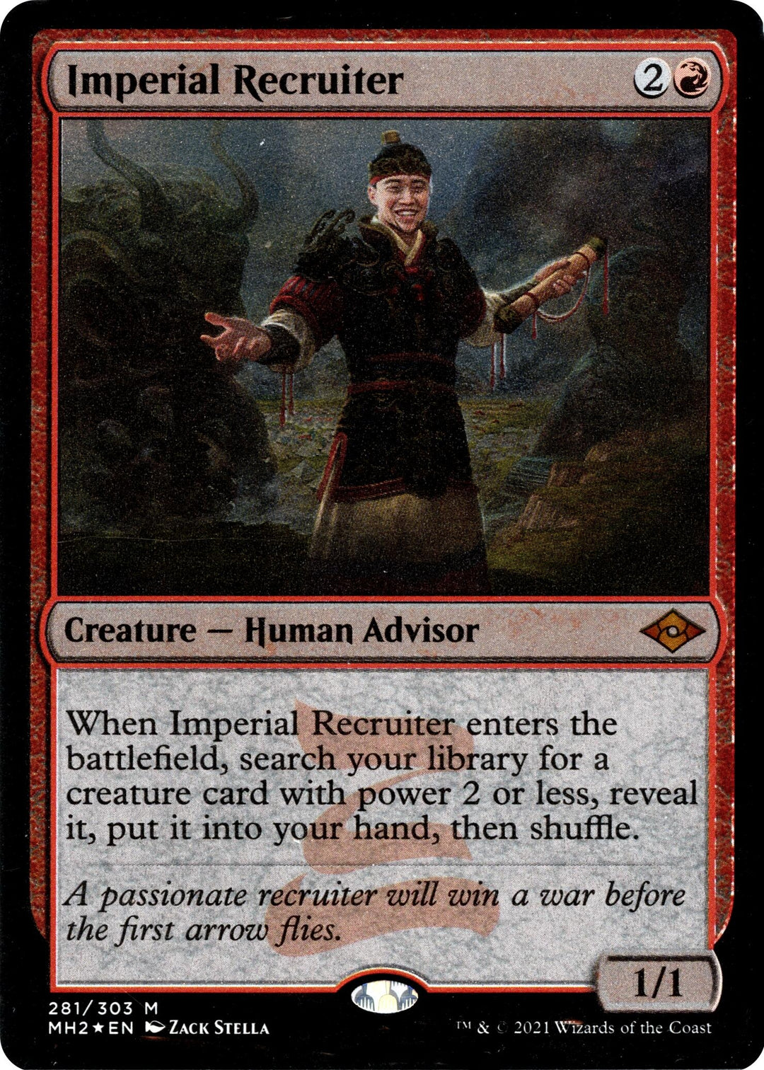 Image for Imperial Recruiter (Foil Etched) (281) - Magic: The Gathering