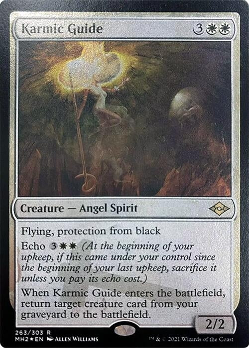 Image for Karmic Guide (Foil Etched) (263) - Magic: The Gathering
