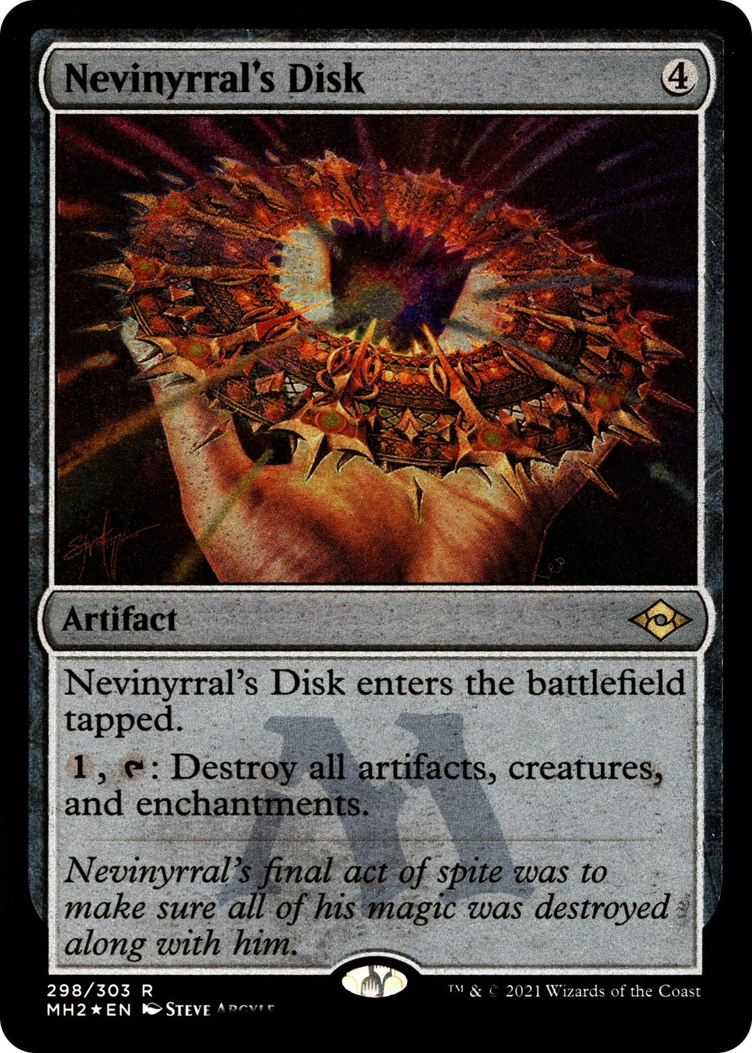 Image for Nevinyrral's Disk (Foil Etched) (298) - Magic: The Gathering