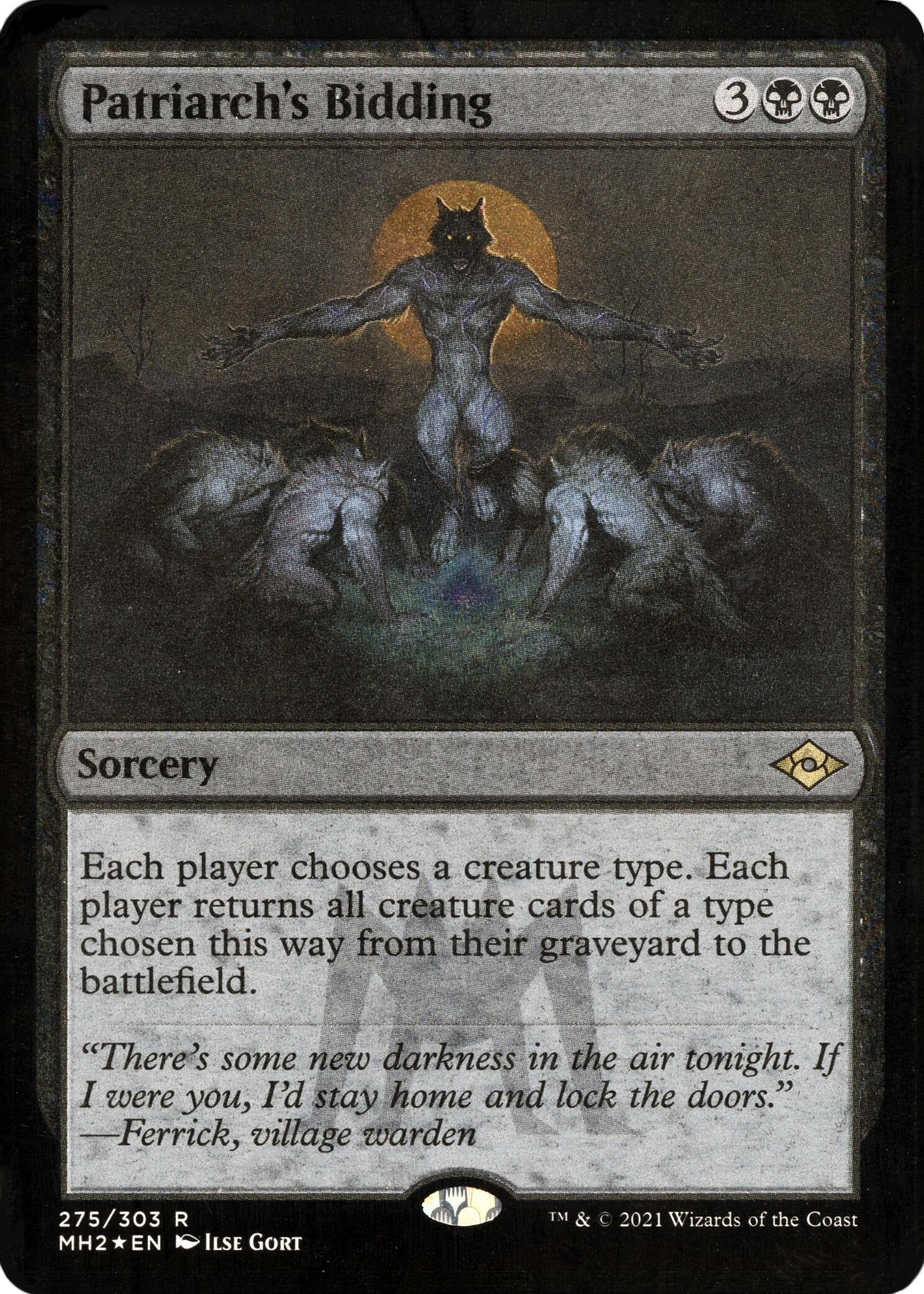 Image for Patriarch's Bidding (Foil Etched) (275) - Magic: The Gathering