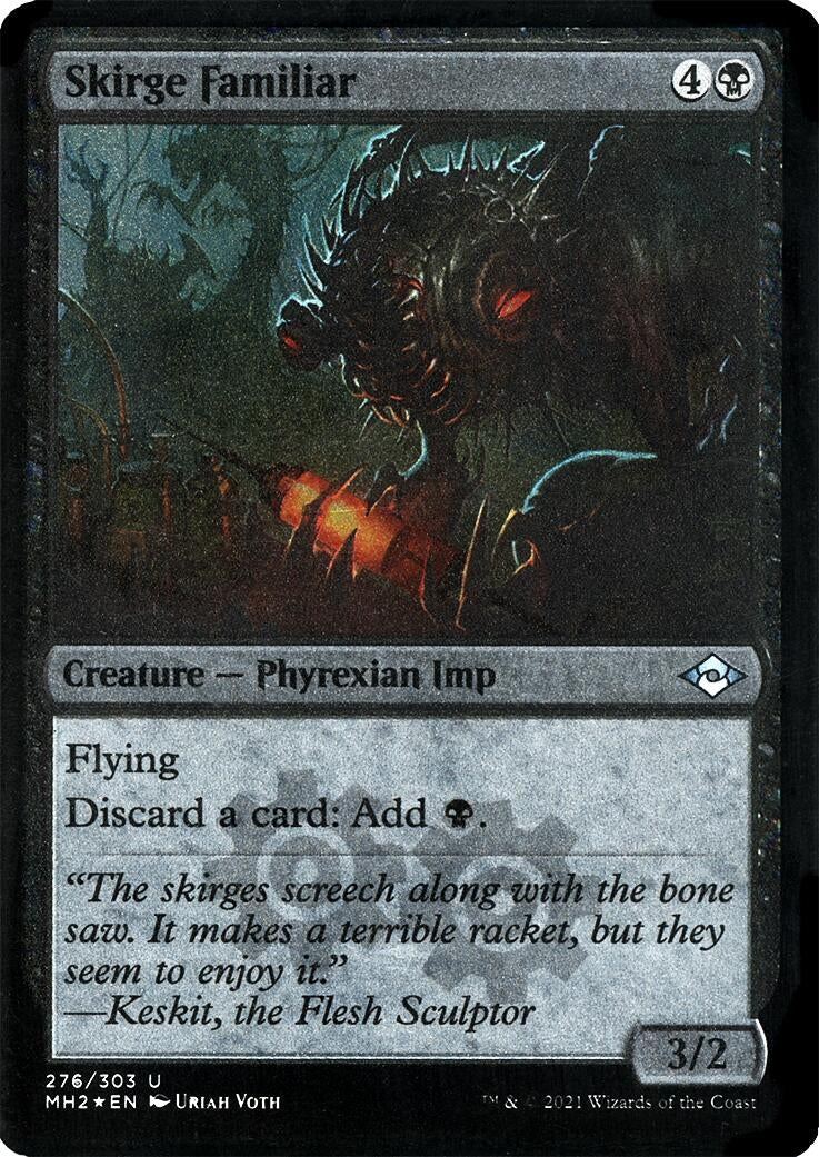 Image for Skirge Familiar (Foil Etched) (276) - Magic: The Gathering