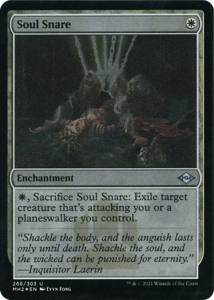 Image for Soul Snare (Foil Etched) (266) - Magic: The Gathering