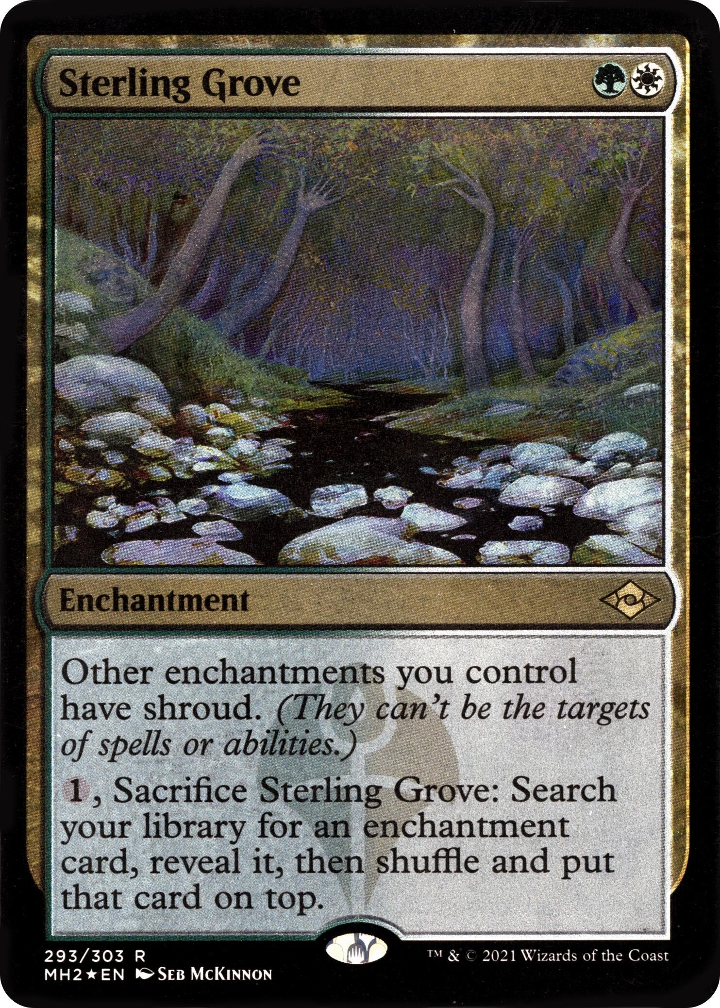 Image for Sterling Grove (Foil Etched) (293) - Magic: The Gathering