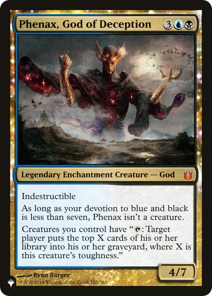 Image for Phenax, God of Deception (152/165) - Magic: The Gathering