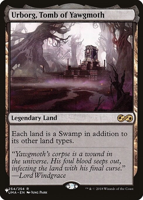 Image for Urborg, Tomb of Yawgmoth (254/254) - Magic: The Gathering