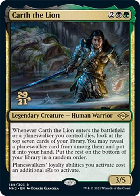 Image for Carth the Lion (189) - Magic: The Gathering