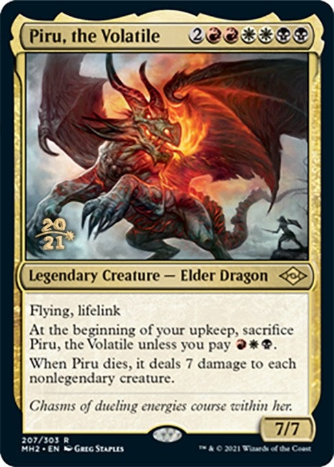 Image for Piru, the Volatile (207) - Magic: The Gathering