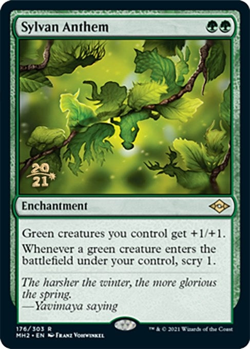 Image for Sylvan Anthem (176) - Magic: The Gathering
