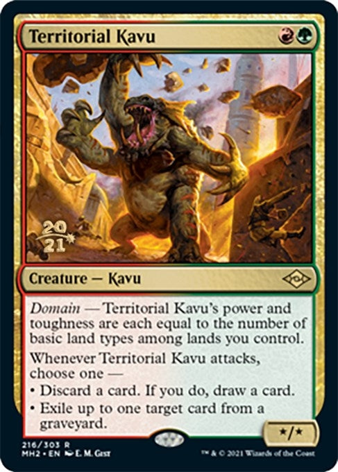 Image for Territorial Kavu (216) - Magic: The Gathering