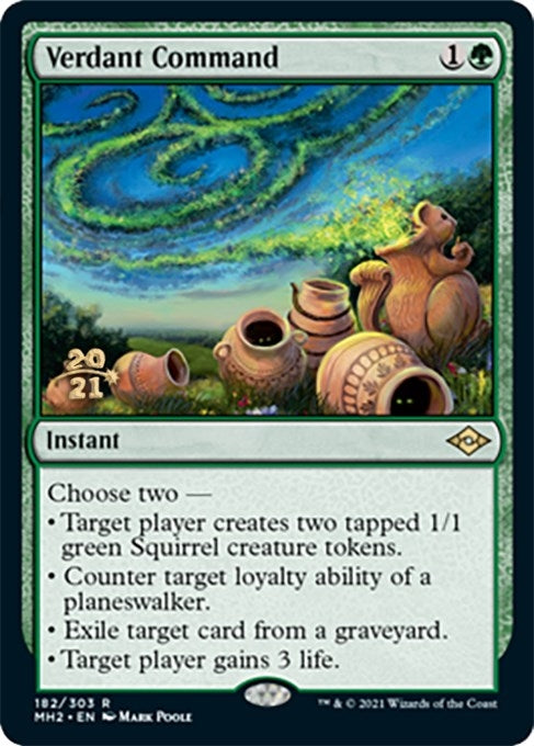 Image for Verdant Command (182) - Magic: The Gathering