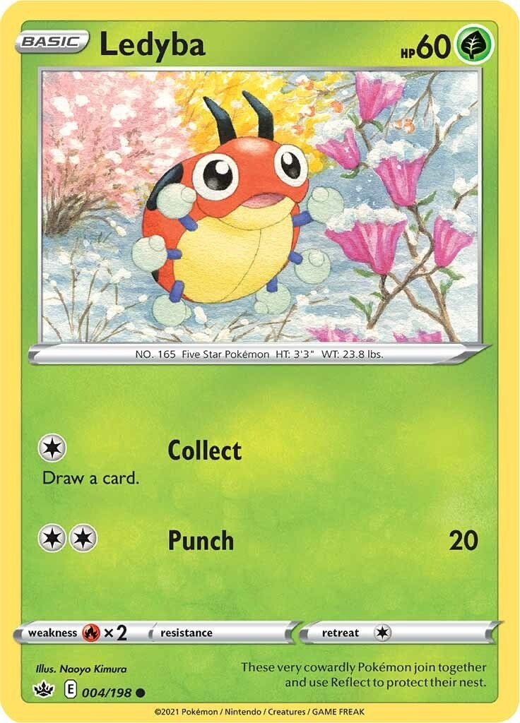 Image for Ledyba (004/198) (SWSH06) - Pokemon