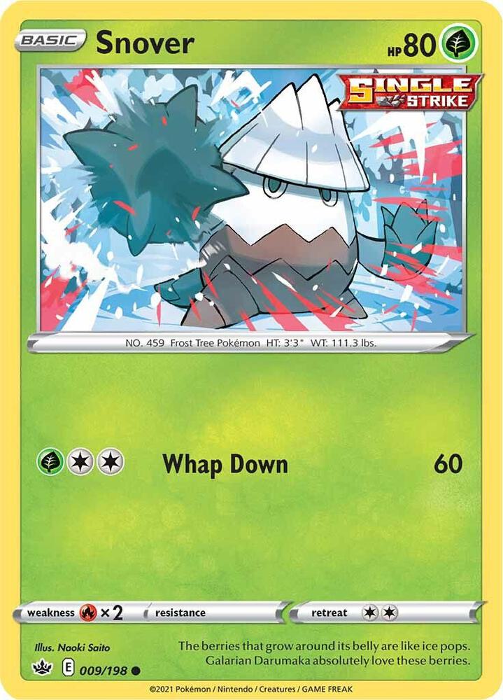 Snover (009/198) (SWSH06)