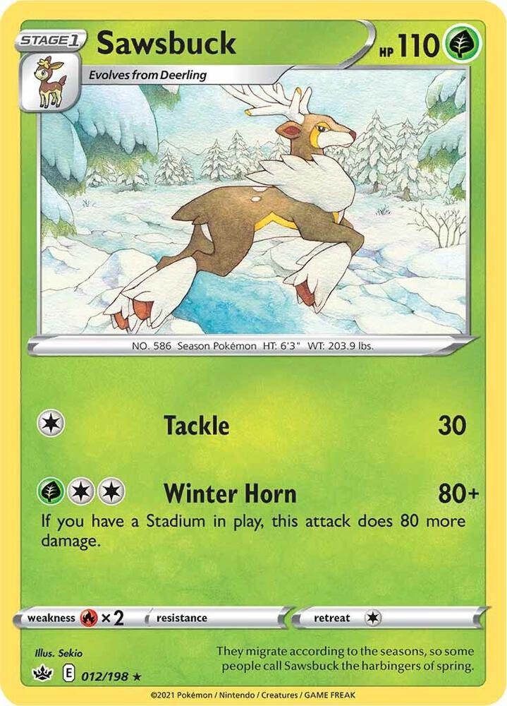 Sawsbuck (012/198) (SWSH06)