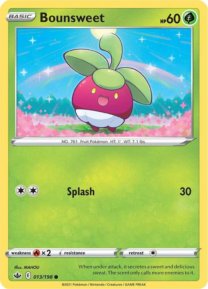 Image for Bounsweet (013/198) (SWSH06) - Pokemon