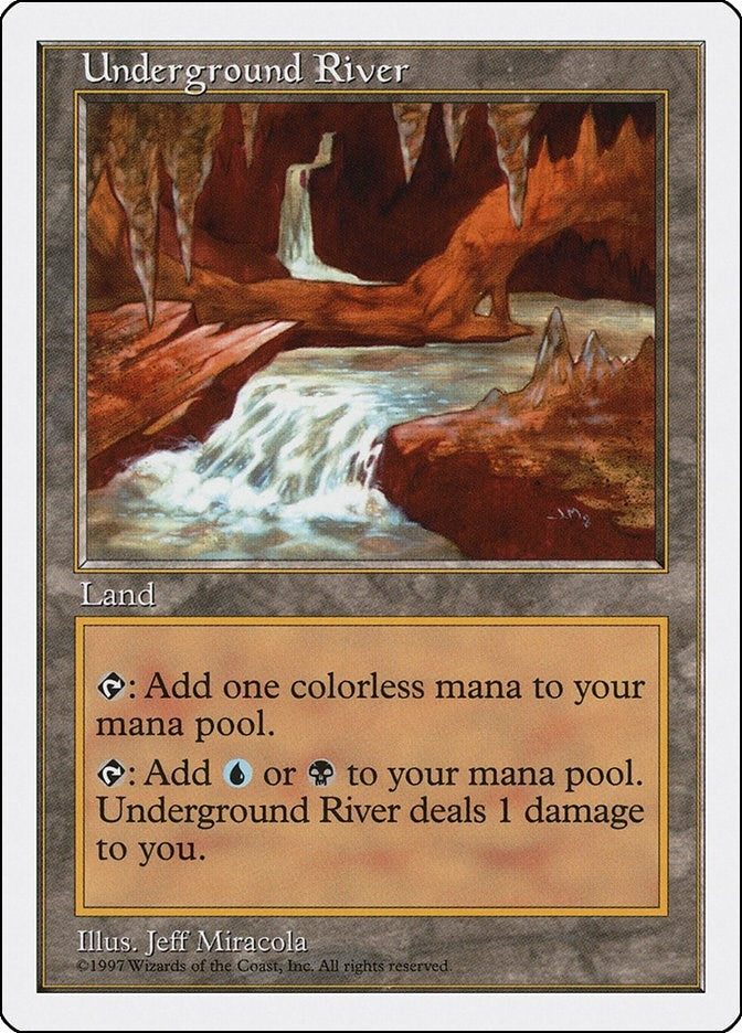 Image for Underground River - Magic: The Gathering