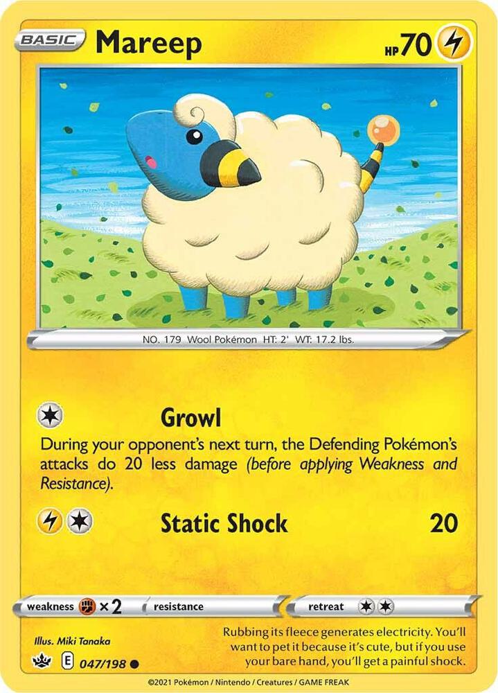 Mareep (047/198) (SWSH06)