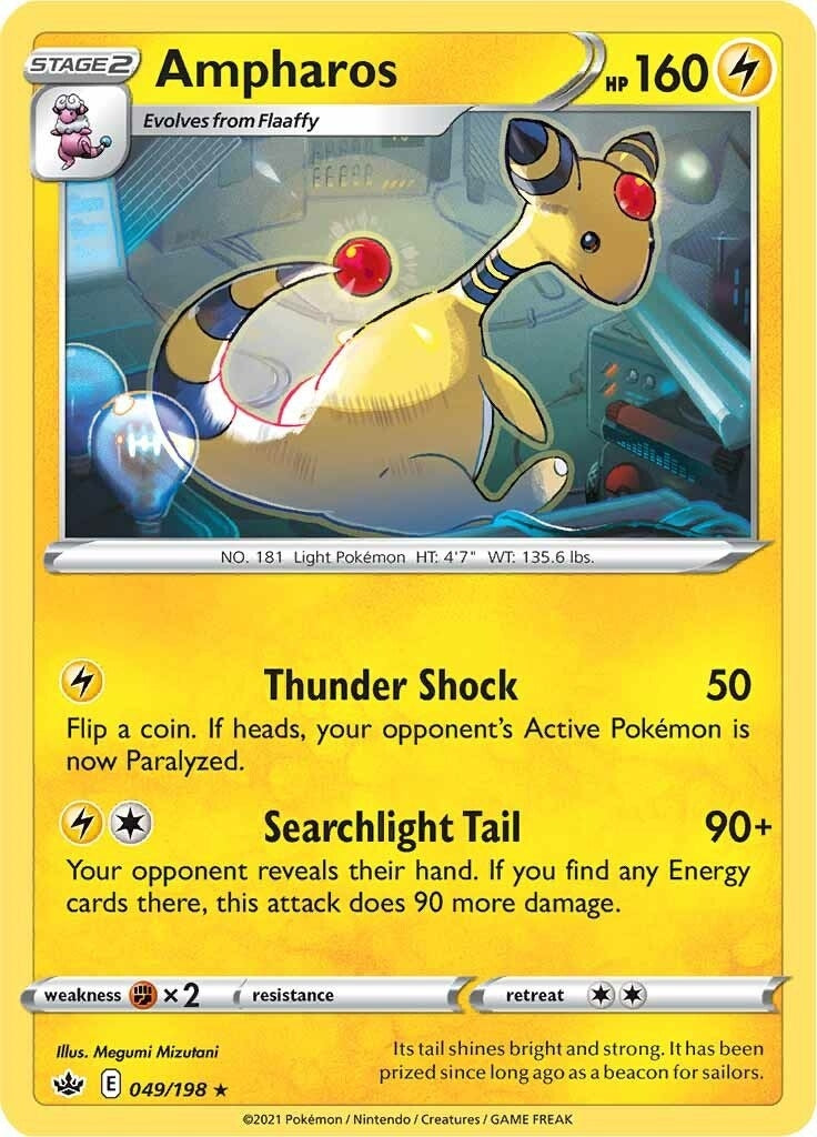 Image for Ampharos (049/198) (SWSH06) - Pokemon