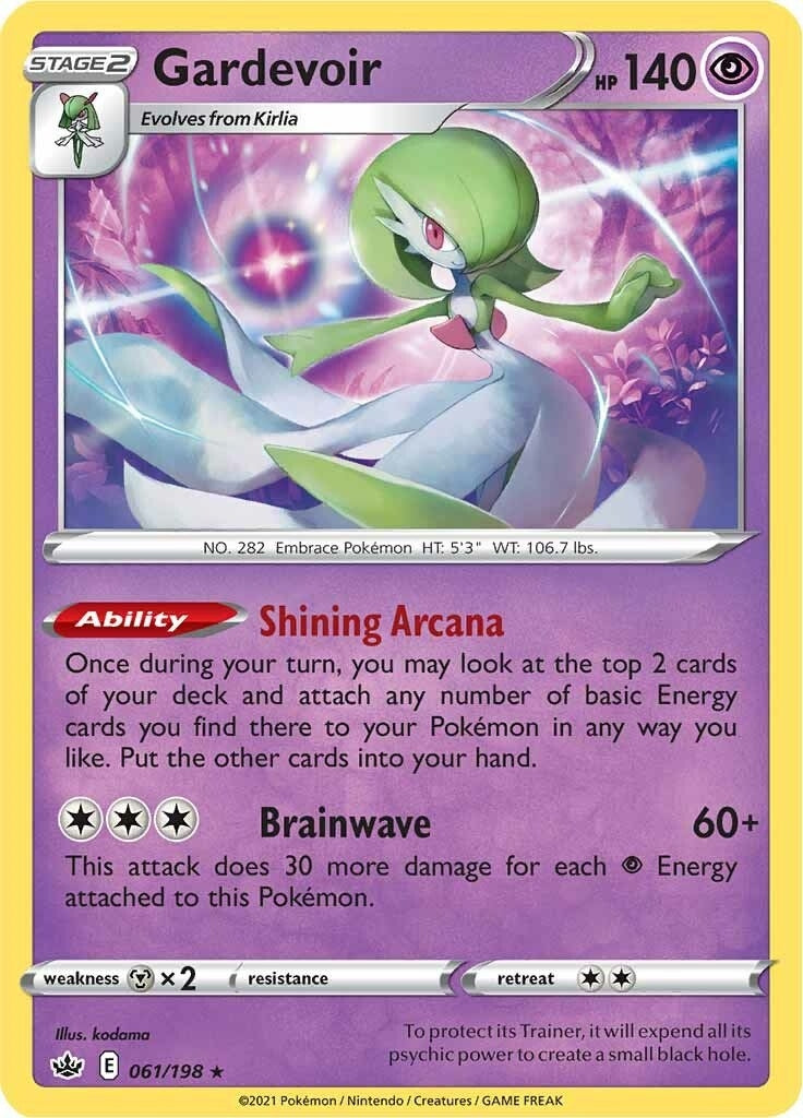 Image for Gardevoir (061/198) (SWSH06) - Pokemon