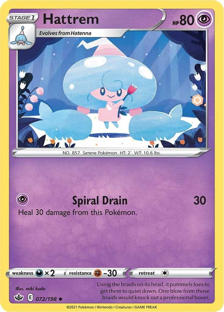 Image for Hattrem (072/198) (SWSH06) - Pokemon