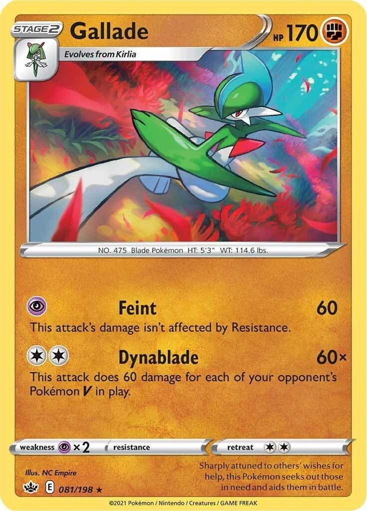 Image for Gallade (081/198) (SWSH06) - Pokemon