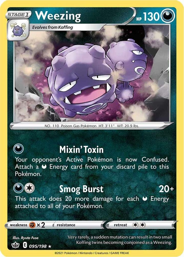 Weezing (095/198) (SWSH06)