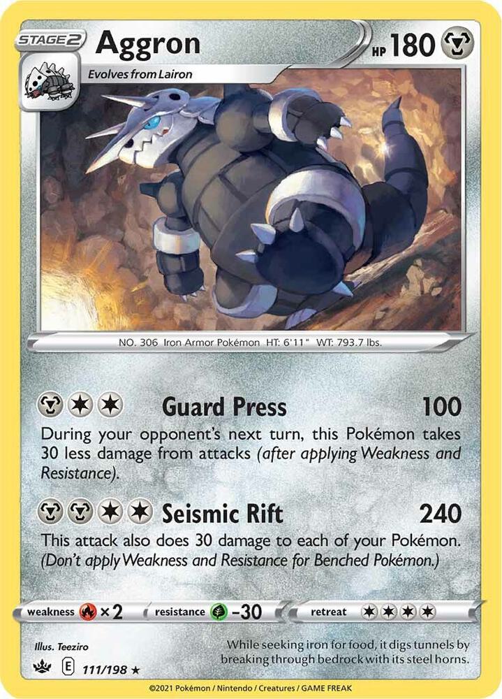Aggron (111/198) (SWSH06)