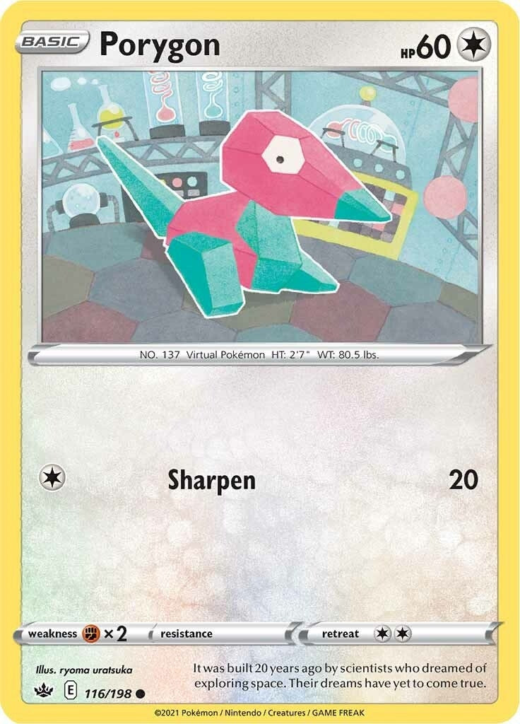 Image for Porygon (116/198) (SWSH06) - Pokemon