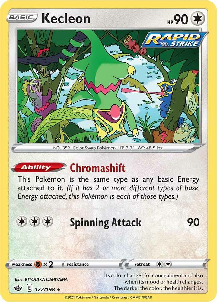 Kecleon (122/198) (SWSH06)