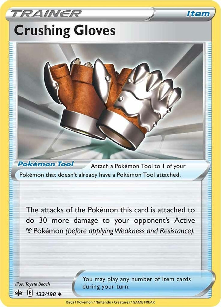 Image for Crushing Gloves (133/198) (SWSH06) - Pokemon