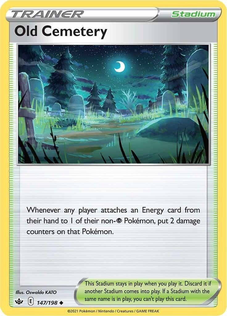 Image for Old Cemetery (147/198) (SWSH06) - Pokemon
